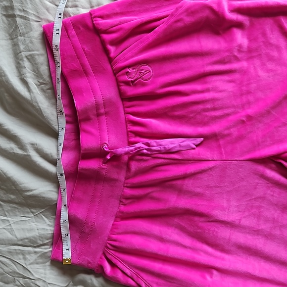 Victoria Secret Velour Joggers Hot Pink L - Picture 7 of 12
